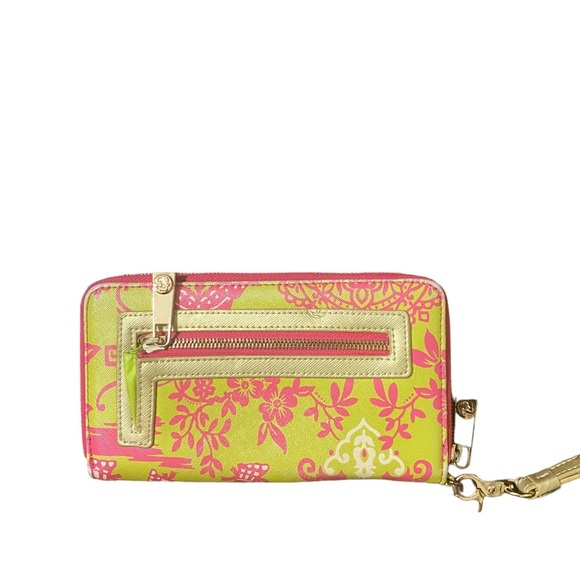 Spartina Retreat Elephant print wristlet - Picture 2 of 10